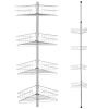 110 1/4corner shelf caddy(with metal shelf)