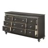ACME Kaitlyn Dresser, Metallic Gray 27285