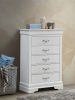 Glory Furniture Lorana G6590-CH Chest , Silver Champagne