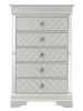 Glory Furniture Verona G6700-CH Chest , Silver Champagne