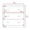 Calvetta 3-Drawer Dresser White