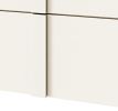 Modern Style Six-Drawer Dresser Sideboard Cabinet Ample Storage Spaces for Living Room, Children's Room, Adult Room, Half Gloss White