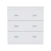 Calvetta 3-Drawer Dresser White