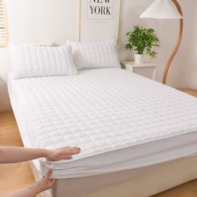 Waterproof Bedspread Protective Dust Cover (Option: White-180x220 30cm)