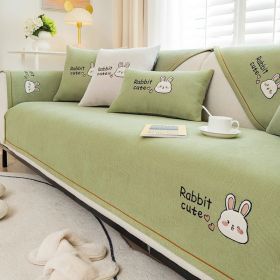 Simple Modern Sofa Cover Cushion (Option: Matcha Green-70X90)