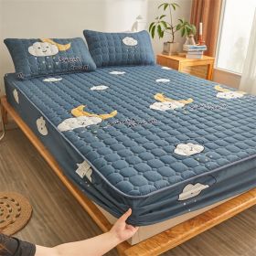Waterproof Bedspread Protective Dust Cover (Option: Naughty Cloud-180x200cm 30cm)